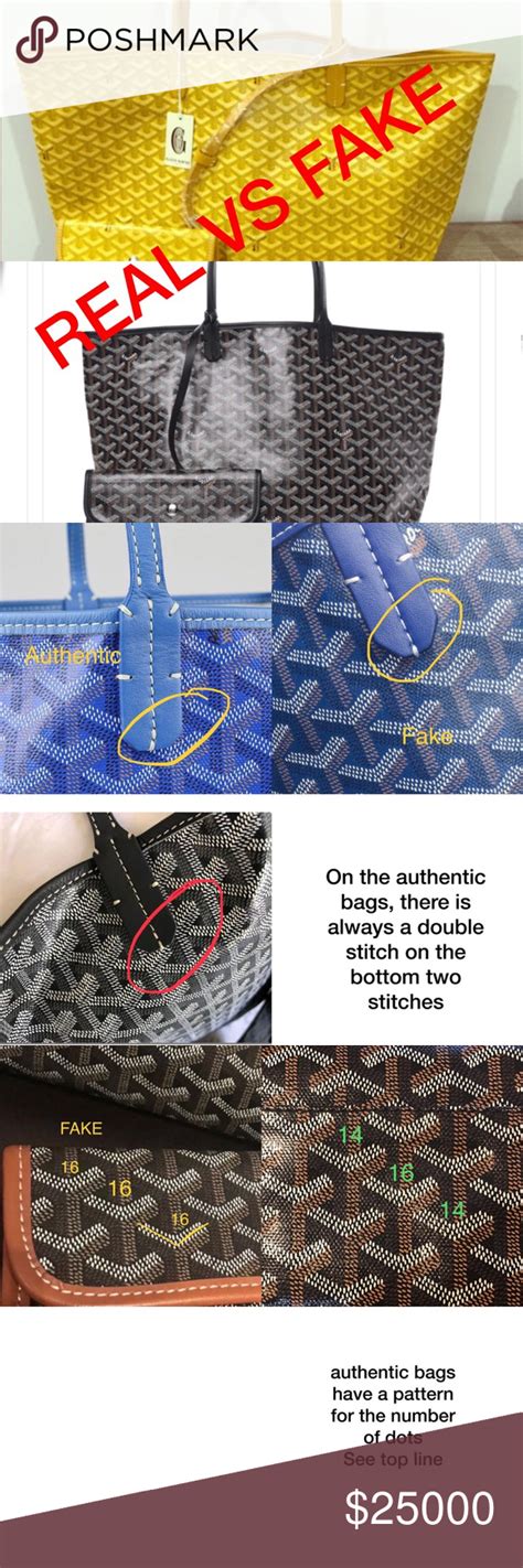 pochette goyard replica|authentic goyard tote.